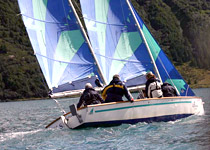 Team building: sailing