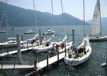 Segeln auf dem Lago Maggiore