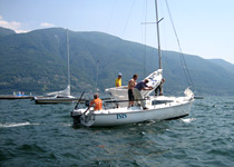 Sailing on Lake Maggiore