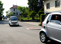Smart car treasure hunt in the Ticino