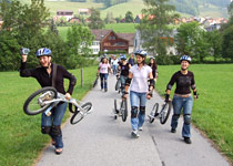 Inline boarding for young and old