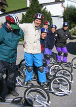 Inline boarding for young and old