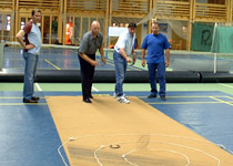 Sportliche Indoor-Plauschspiele