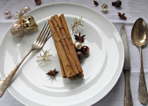 Dîner de Noël parfumé à la cannelle