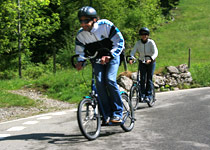 Tours en trottinette dans la Suisse centrale