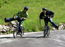 Tours en trottinette dans la Suisse centrale