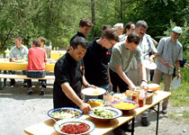 Trail dans le Grand Canyon de Suisse