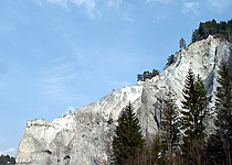 Trail dans le Grand Canyon de Suisse