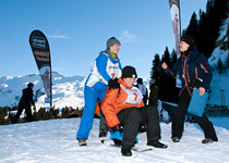 Wintergames in in central Switzerland