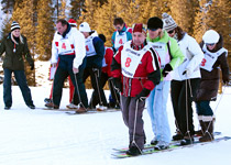 Wintergames in in central Switzerland