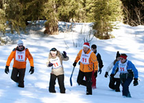 Wintergames in in central Switzerland