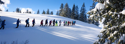 Schneeschuhtour mit Lawinenkunde