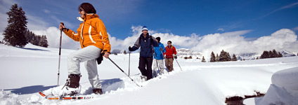 Zweitägiges Schneeschuh-Trekking zum Spitzmeilen