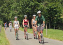 Balade amusante en trottinette avec grillades dans le pays de Zoug