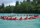 River Tubing auf der Aare zwischen Uttigen und Bern