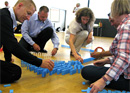 Domino workshop for team building or just for fun