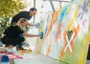 Graffiti-Workshop – Sprayen auf der Leinwand