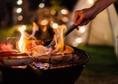 Grillparty am Stadt-Strand