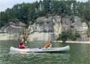 Wandern und Kanufahren auf dem Greyerzersee