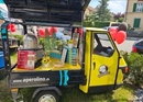 Mini-Foodtruck mit Angebot nach Wahl