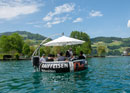 Bateau de fête sur le lac des Quatre-Cantons