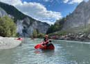 Funyak tour through the Rhine Gorge