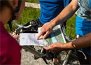 Chasse au trésor avec un vélo électrique au lac de Walen