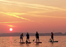 Stand Up Paddling at Lake Biel