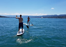 Stand Up Paddling am Zürichsee