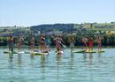 Stand up paddling and windsurfing