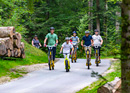 Descente amusante dans le Funpark du Jura