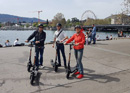 Electric scooter tour