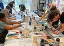 Teamworkshop zum Kunstdrucken