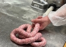 Séminaire sur la saucisse dans une boucherie près de Bâle