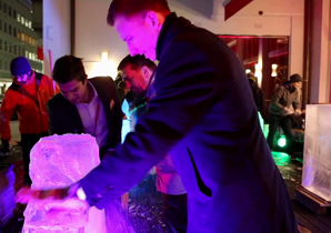 Ice sculpture workshop