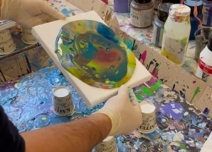 Teamworkshop «Fluid Art erleben»