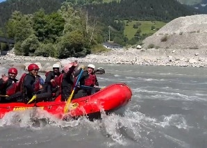 Riverrafting in der Rheinschlucht